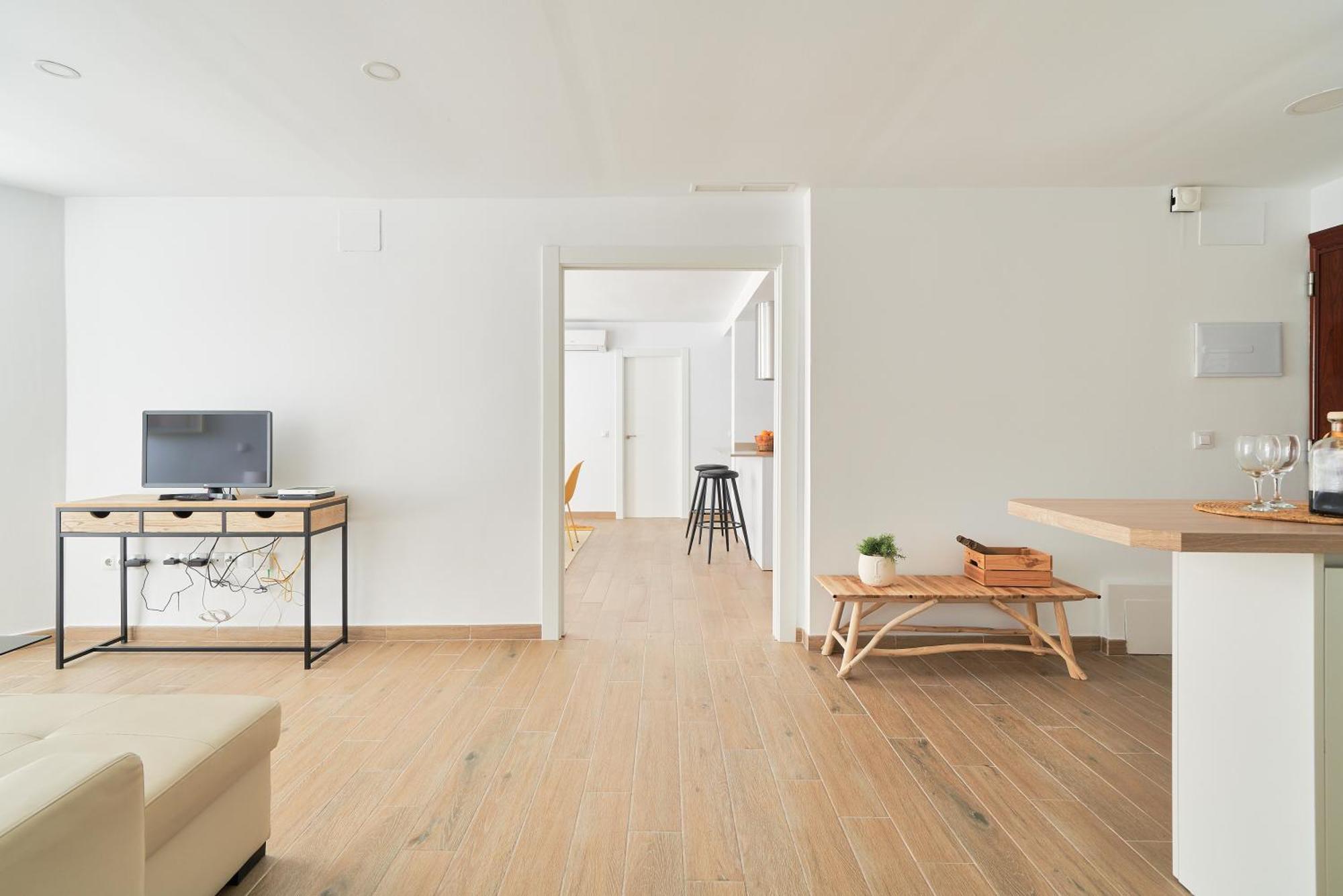 Apartamento En Primera Linea De Playa En La Malagueta 马拉加 外观 照片