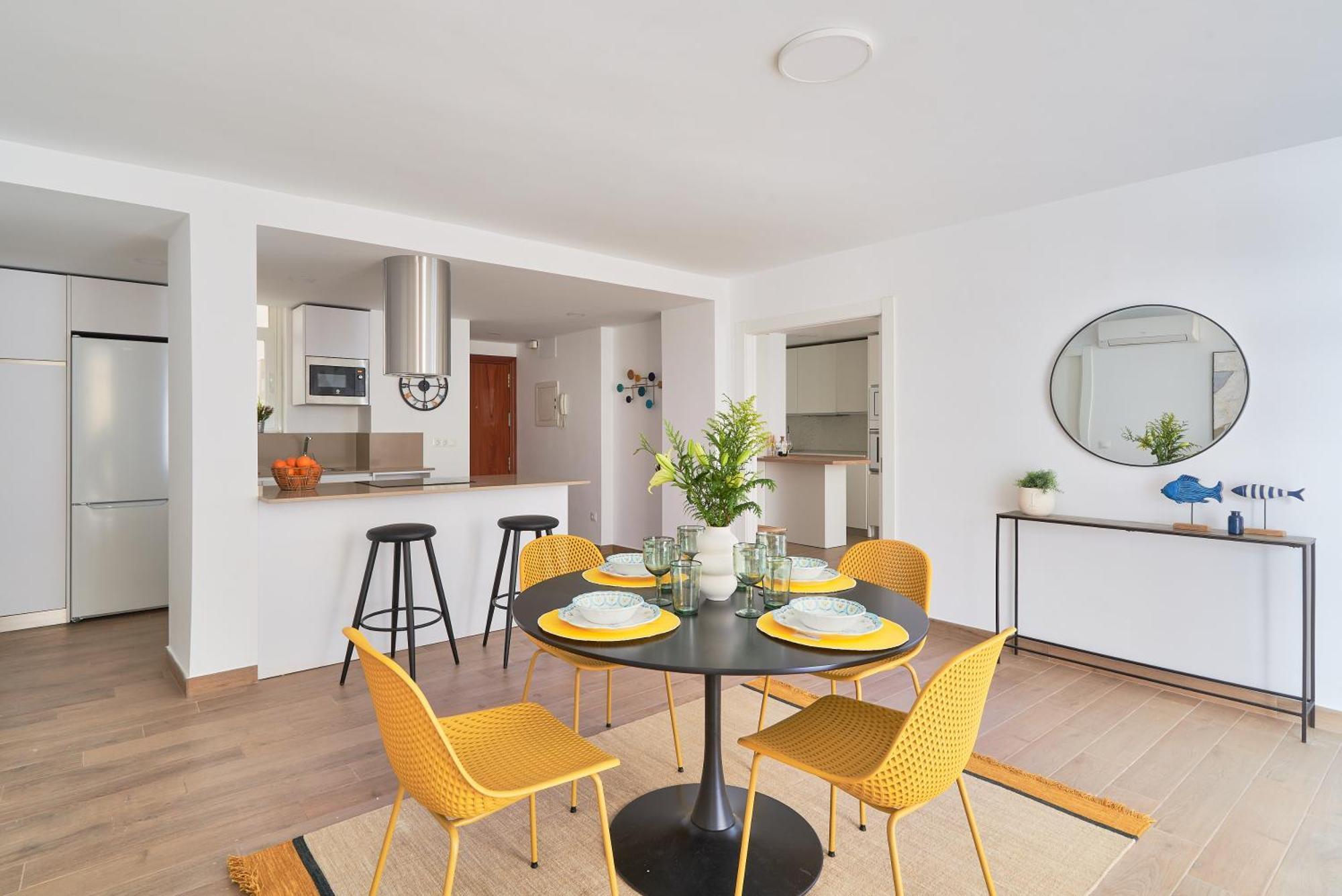 Apartamento En Primera Linea De Playa En La Malagueta 马拉加 外观 照片